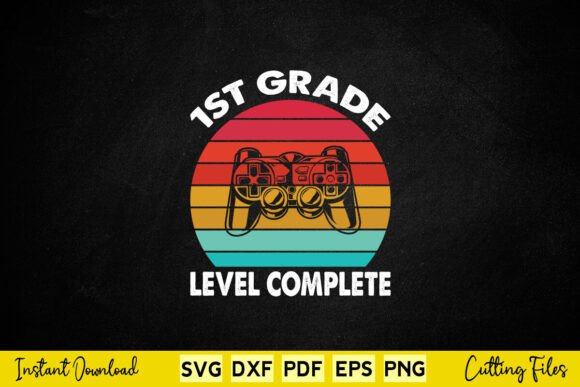 1st Grade Level Complete Video Gamer Graphics for Crafts