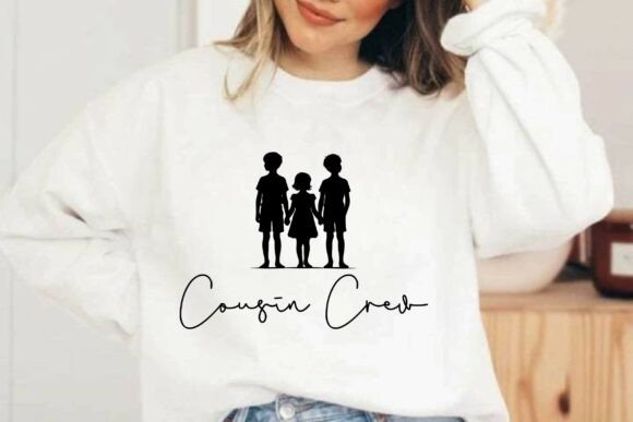 Cousin Crew Svg for Crafts and Graphics