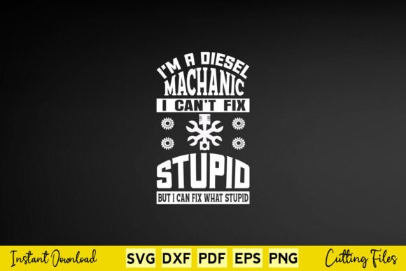 Graphic Asset for Bloggers: Diesel Humor Meets Modern Design
