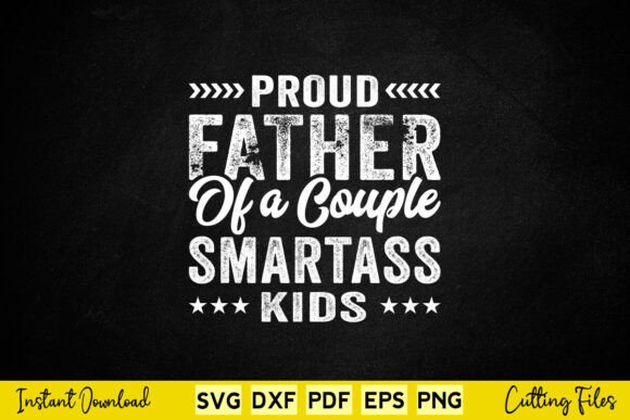 Proud Dad of Two Awesome Boys Father s Graphics for Crafts