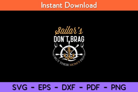 Proud Sailor Mom Graphic for Blog and Branding